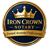 Iron Crown Notary logo